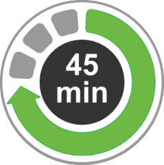 Behandlungsdauer 45 Minuten